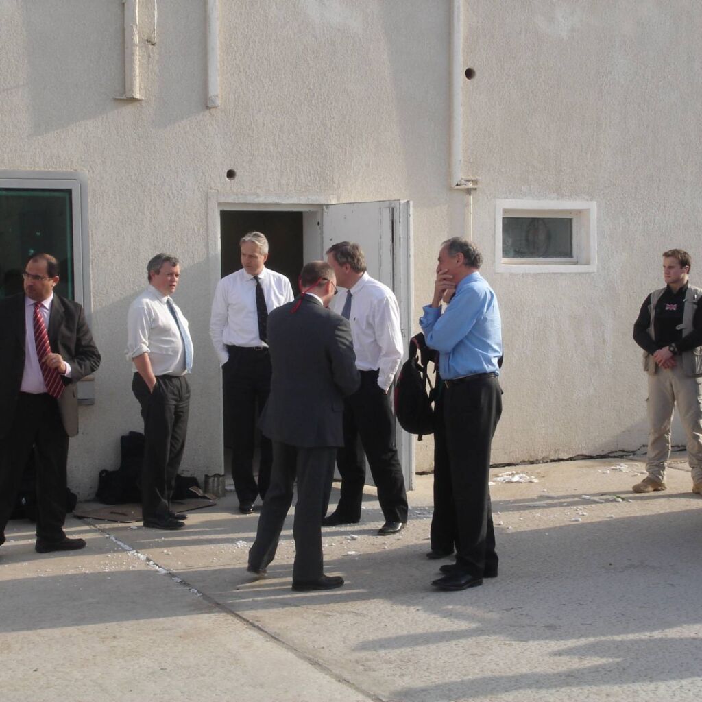 hire a bodyguard in the UK - close protection officer watching over his principal