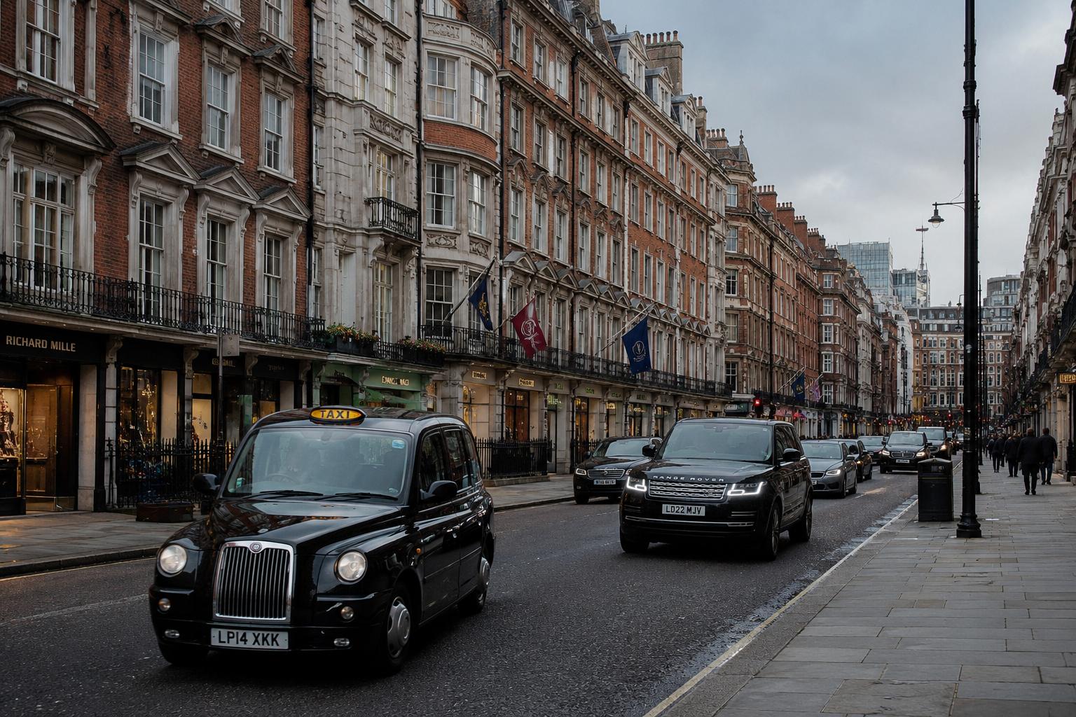 Close protection officer in Knightsbridge